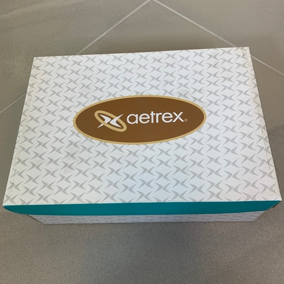 Aetrex Corinne Comfort Leather Shoes Monk Strap Loafers - Picture 7 of 8